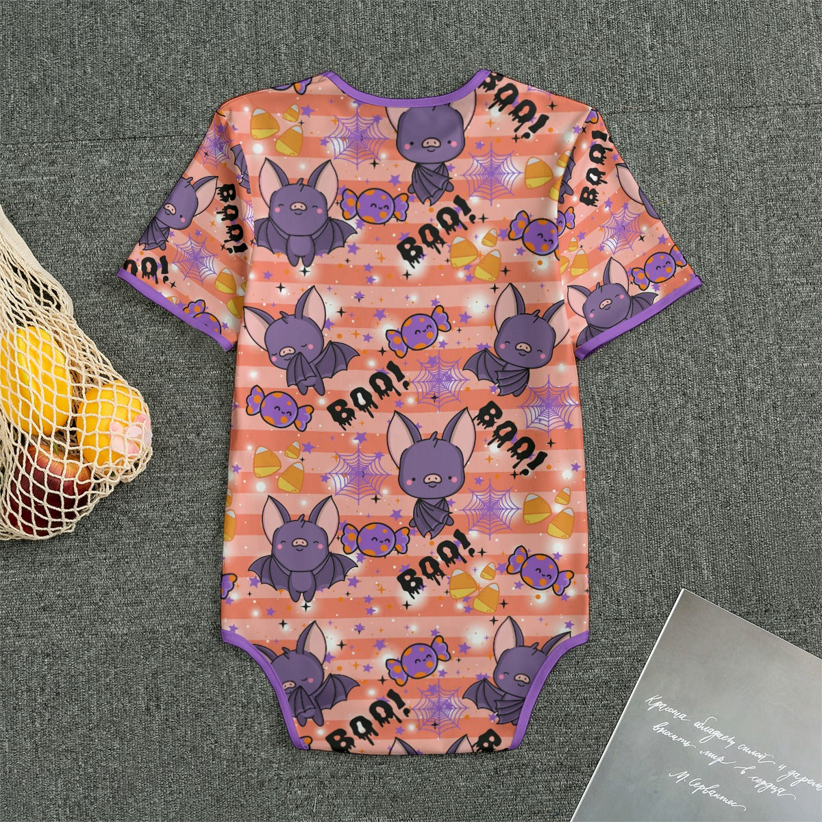 Dark Treats Bat Adult Unisex CuddleSuit