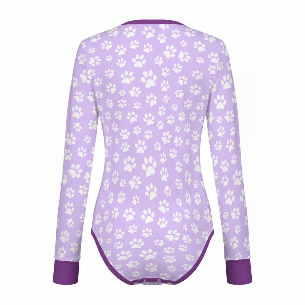 Lil Pup Long Sleeve CuddleSuit