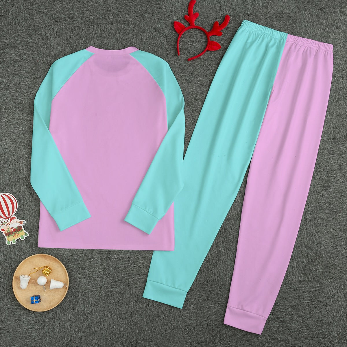 Pastel Bat Kitty Unisex Pajama Set