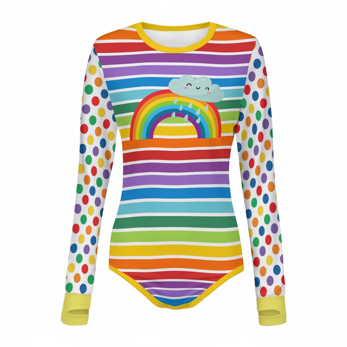 Rainy Smiles Long Sleeve CuddleSuit