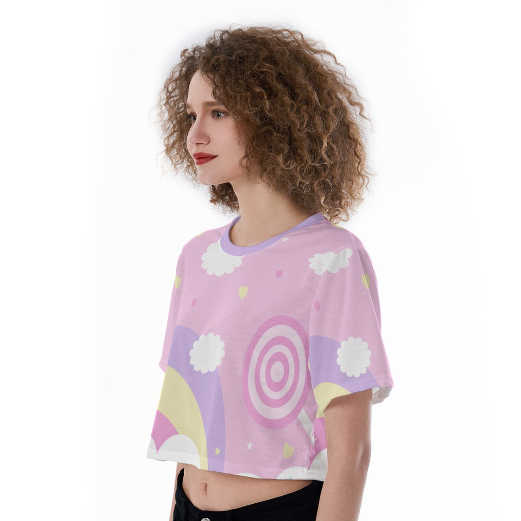 Sweet Candy Soft Crop Play Tee