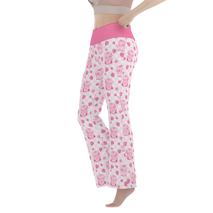Berry Moo Flare Leggings