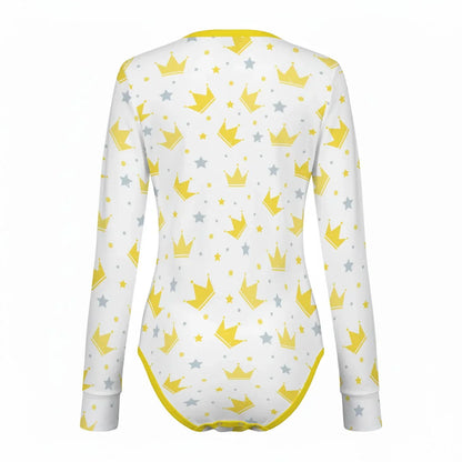 Little King Long Sleeve CuddleSuit - Puppy's Aesthetics