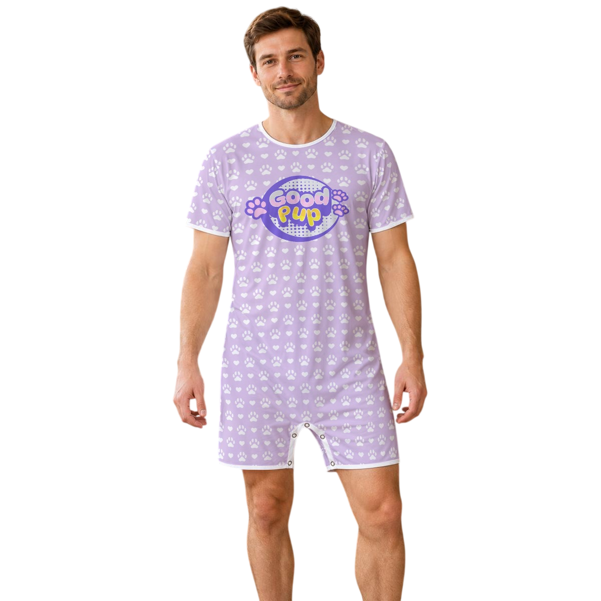 Good Pup Play Snap Romper