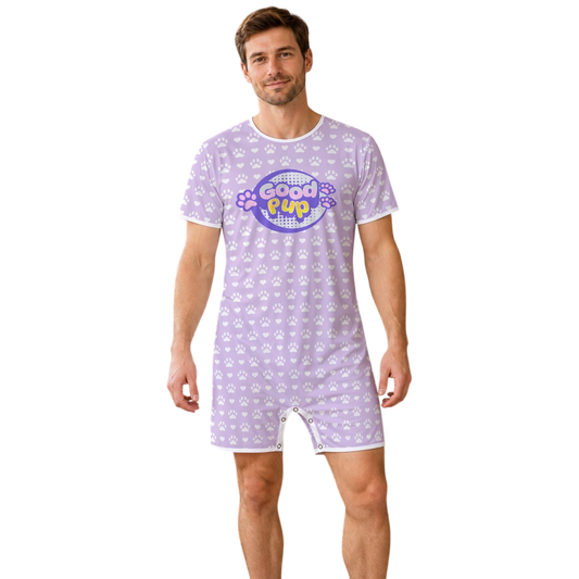 Good Pup Play Snap Romper