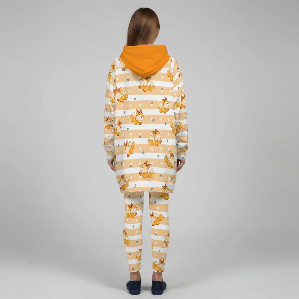 Furtastic Fox Stretch Hoodie Set - Puppy's Aesthetics
