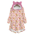 Puppy Love Flannel Ears Hoodie - Puppy's Aesthetics