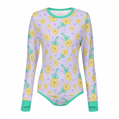 Sunny Balloon Long Sleeve CuddleSuit - Puppy's Aesthetics