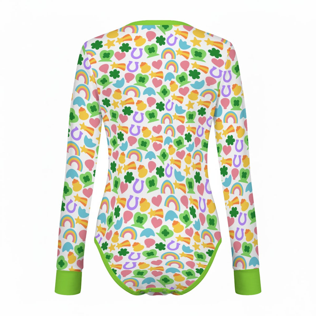 Magical Marshmallows Long Sleeve CuddleSuit