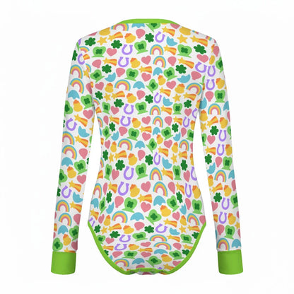 Magical Marshmallows Long Sleeve CuddleSuit - Puppy's Aesthetics