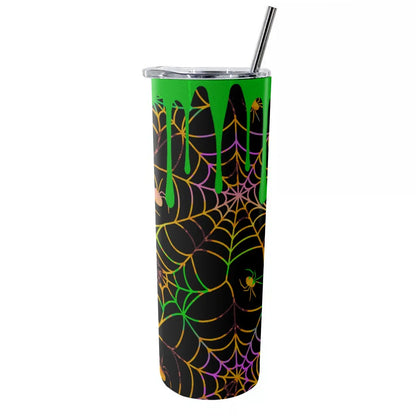Glitter Halloween Tumbler 20oz - Puppy's Aesthetics