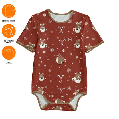 Sweet Reindeer Adult Unisex SnappieSuit