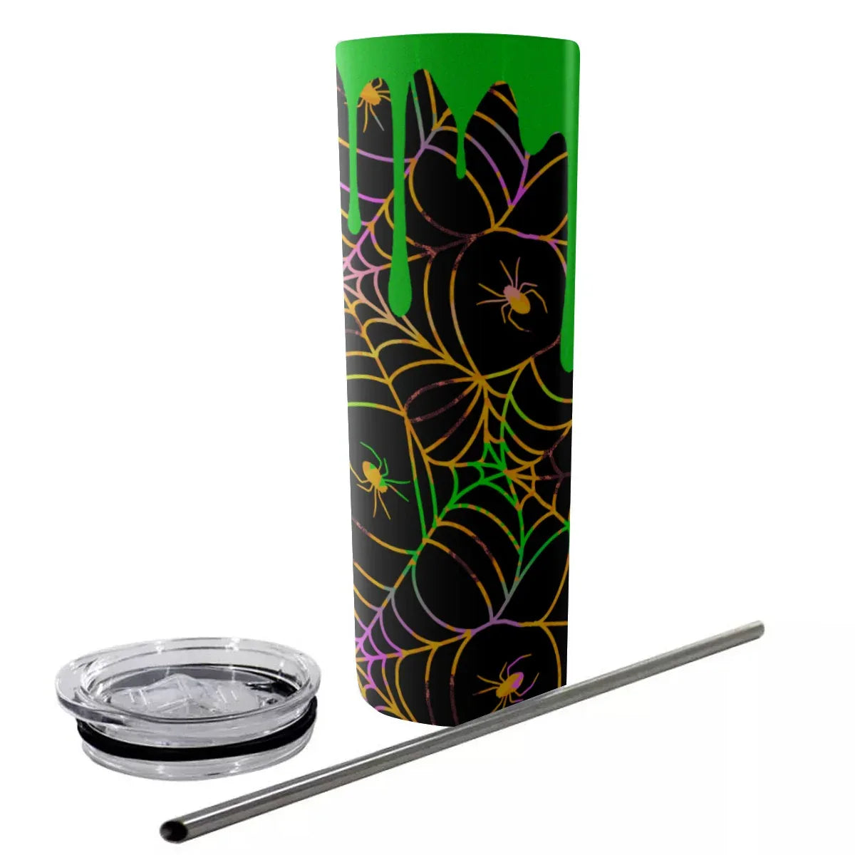 Glitter Halloween Tumbler 20oz - Puppy's Aesthetics