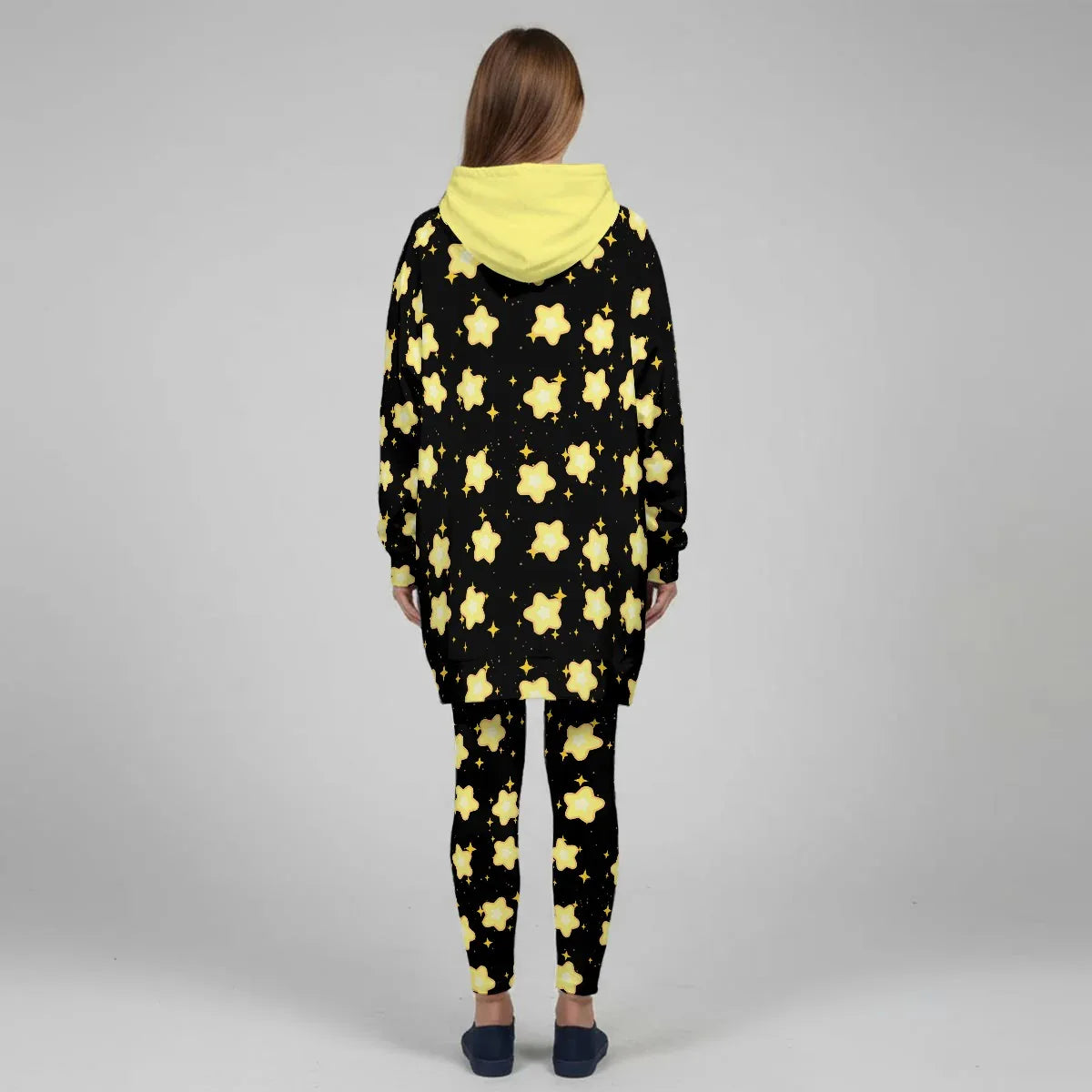 Starlit Snuggles Stretch Hoodie Set - Puppy's Aesthetics