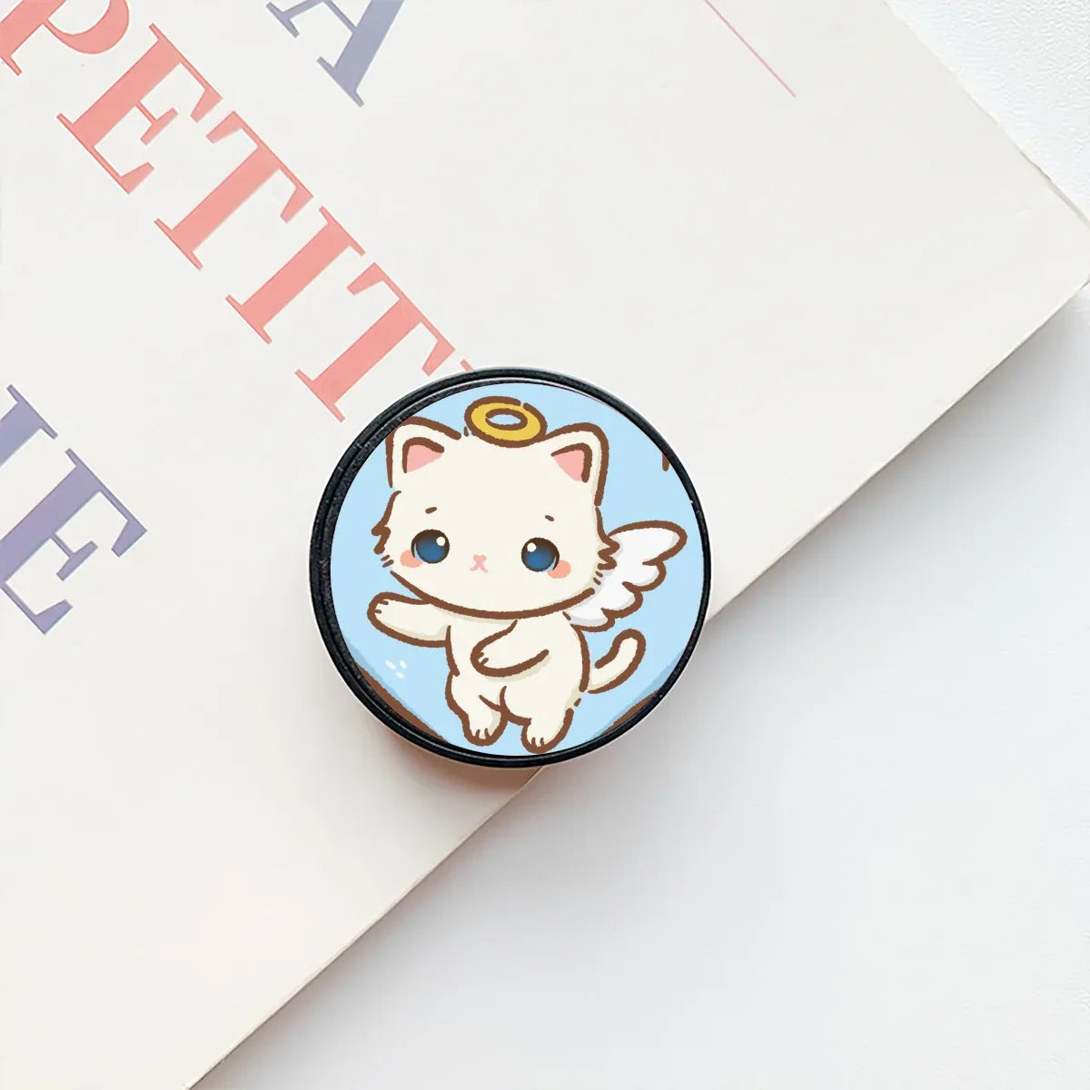 Angel Kitty Phone Grip Buddy - Puppy's Aesthetics