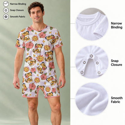 Tiny Tiger Sunshine Play Snap Romper