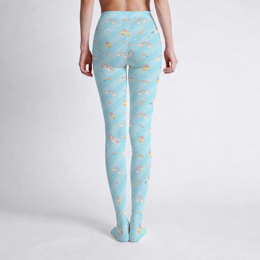 Rainbow Dreamland Stretch Tights