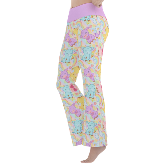 Rainbow Moobaby Flare Leggings