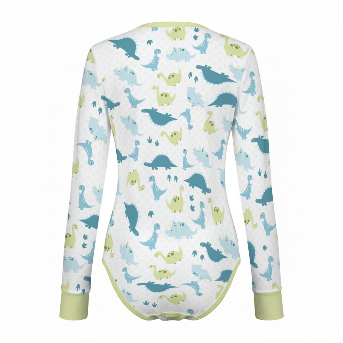 Lil Rawr Dinosaur Long Sleeve CuddleSuit