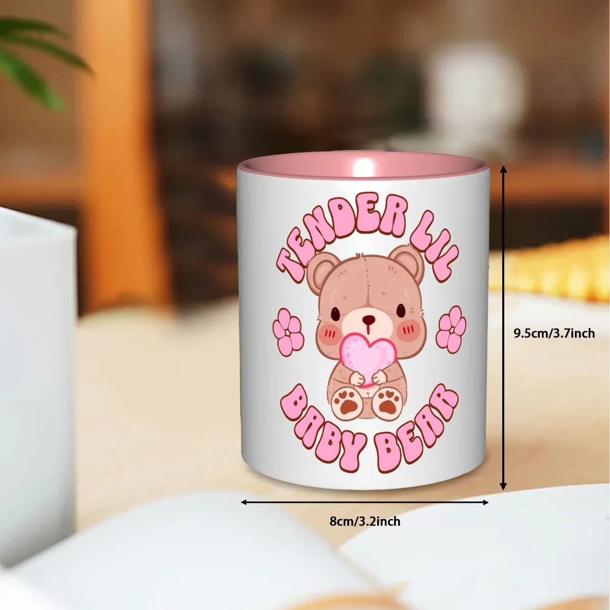 Tender Lil Bear 11oz Coffee Mug - Puppy's Aesthetics