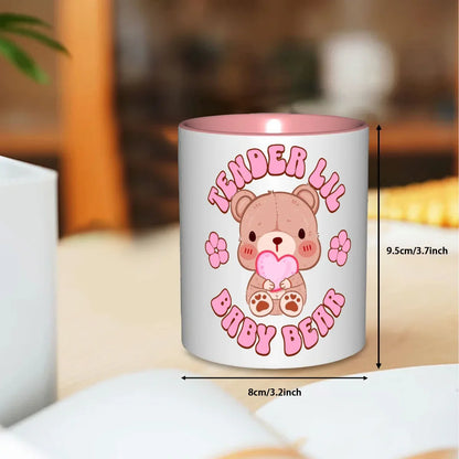 Tender Lil Bear 11oz Coffee Mug - Puppy's Aesthetics
