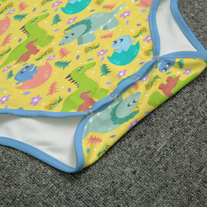 Dino Hatchlings Short Sleeve CuddleSuit