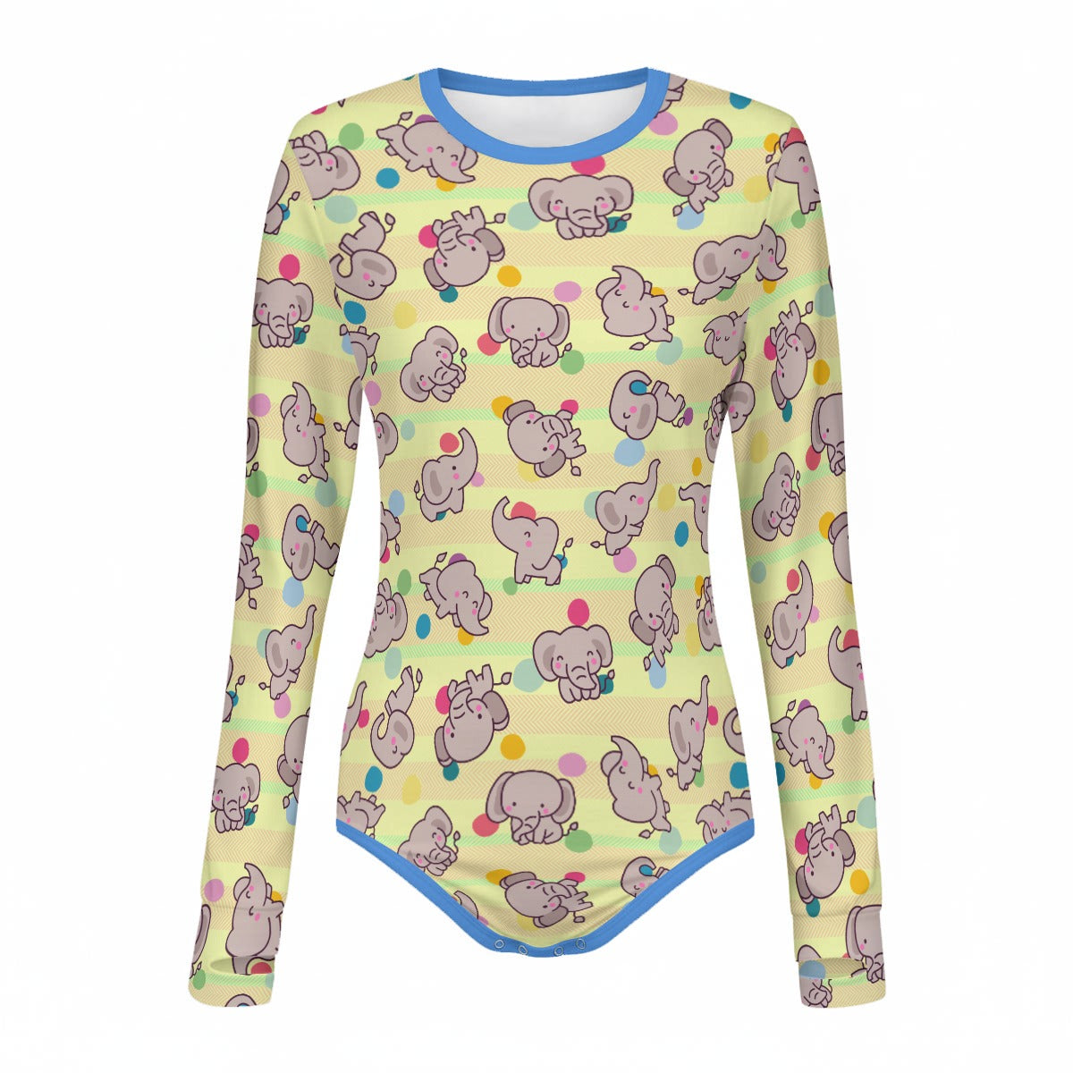 Peanut Parade Long Sleeve CuddleSuit