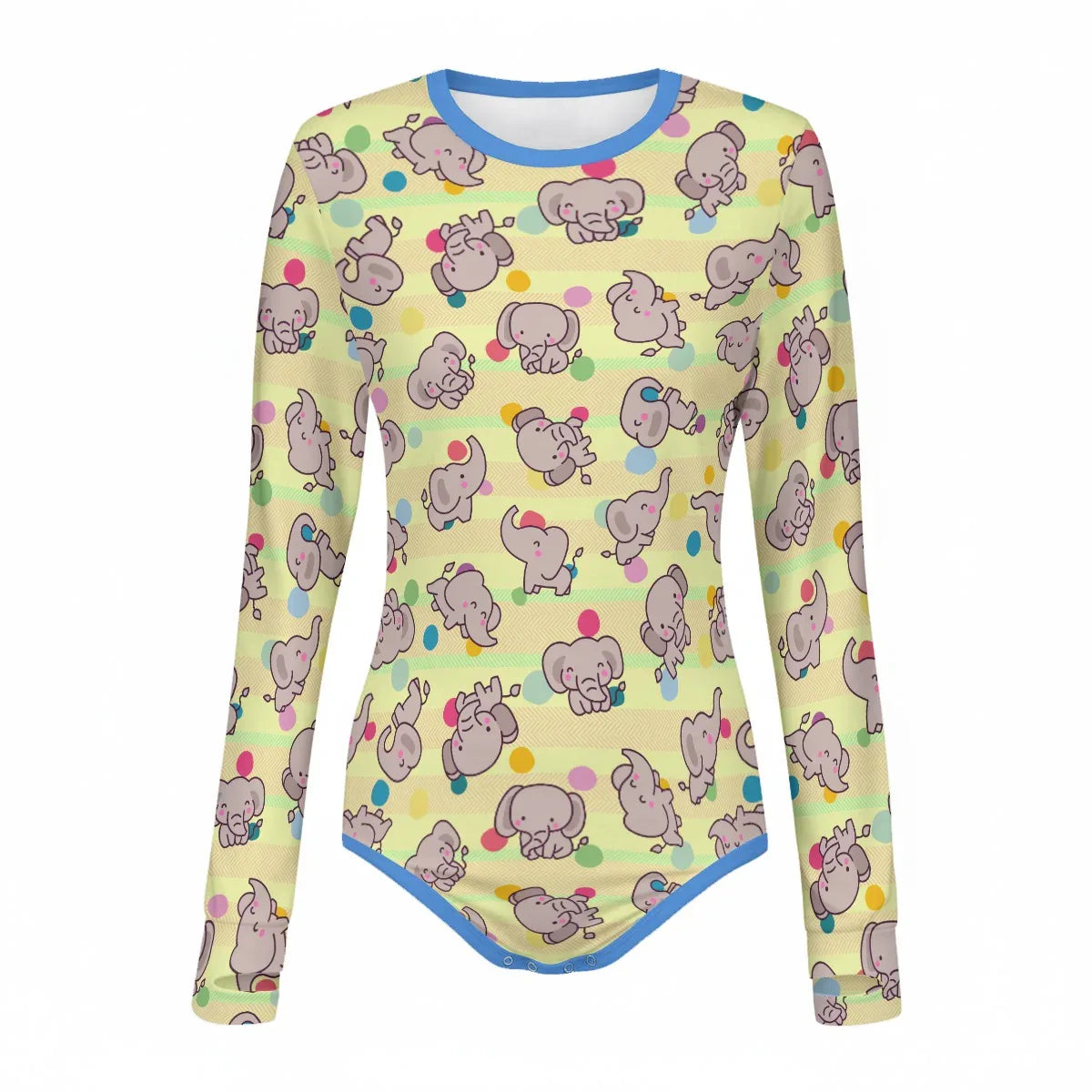 Peanut Parade Long Sleeve CuddleSuit - Puppy's Aesthetics