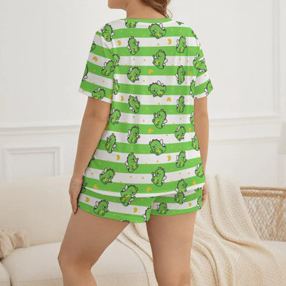 Fairy Dinos Jammies Shorts Set - Puppy's Aesthetics