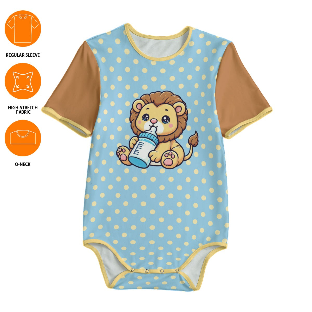 Baby Lion Adult Unisex Onesie