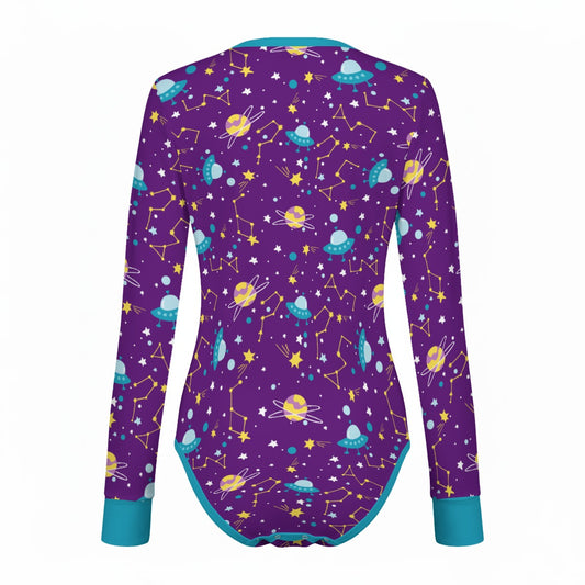 Little Planets Long Sleeve CuddleSuit