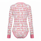 Bunny Dreams Long Sleeve CuddleSuit