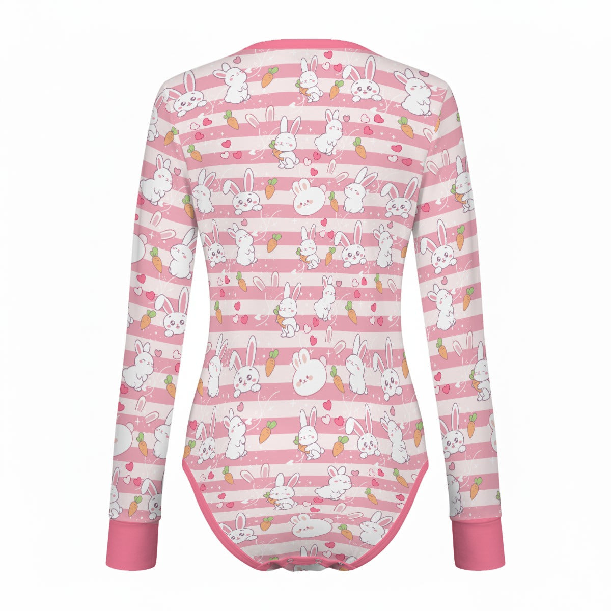 Bunny Dreams Long Sleeve CuddleSuit