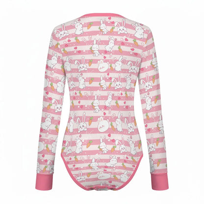 Bunny Dreams Long Sleeve CuddleSuit - Puppy's Aesthetics