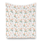 Sweet Safari Soft Flannel Blanket