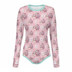 Snail Trails Long Sleeve CuddleSuit