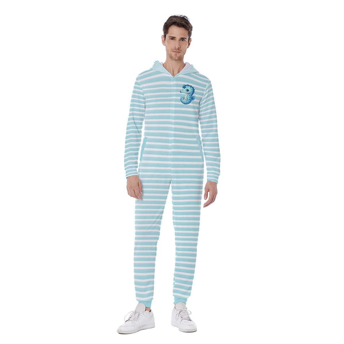 Sweet Lil Seahorse Hooded Pajamas