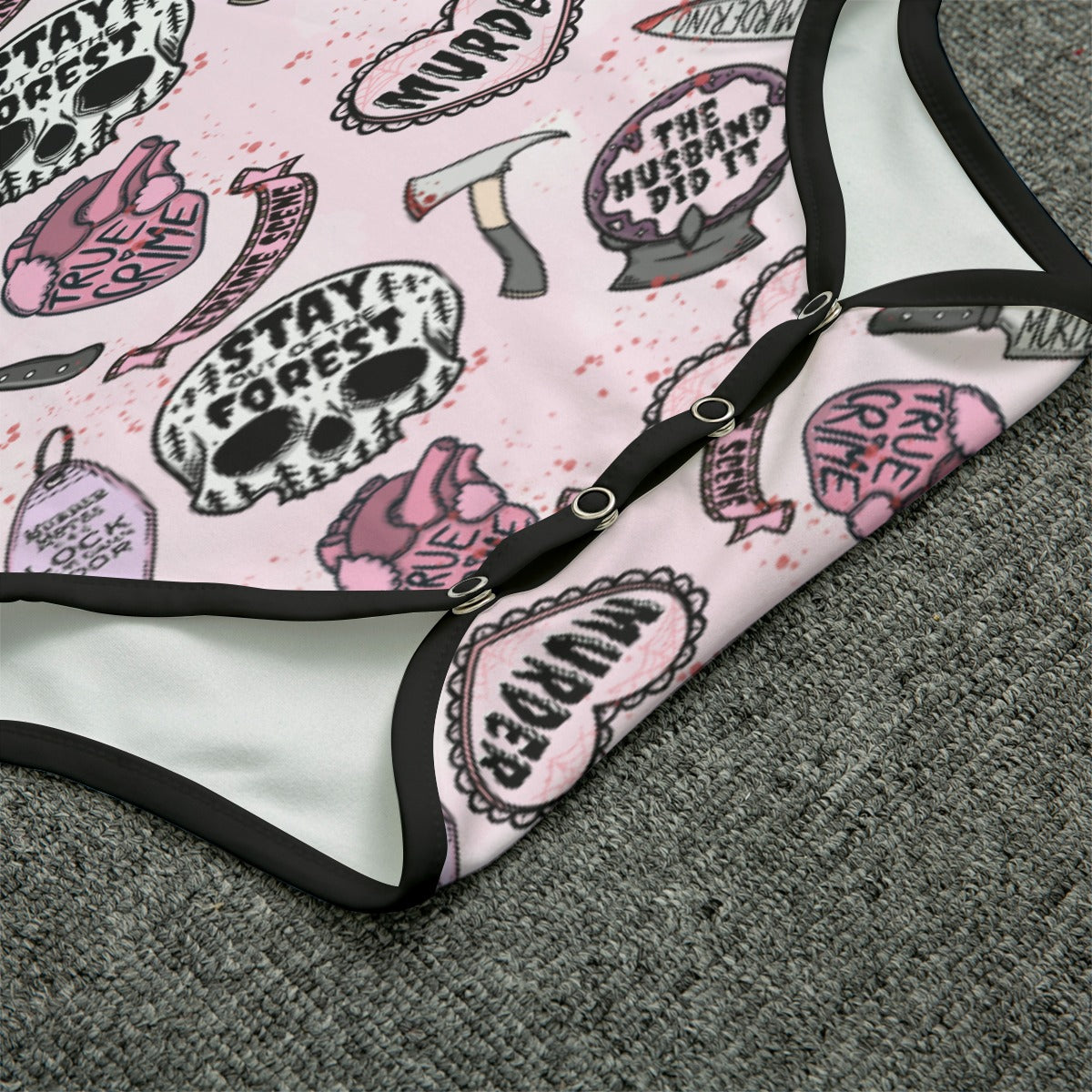 True Crime Cutie Unisex Adult CuddleSuit