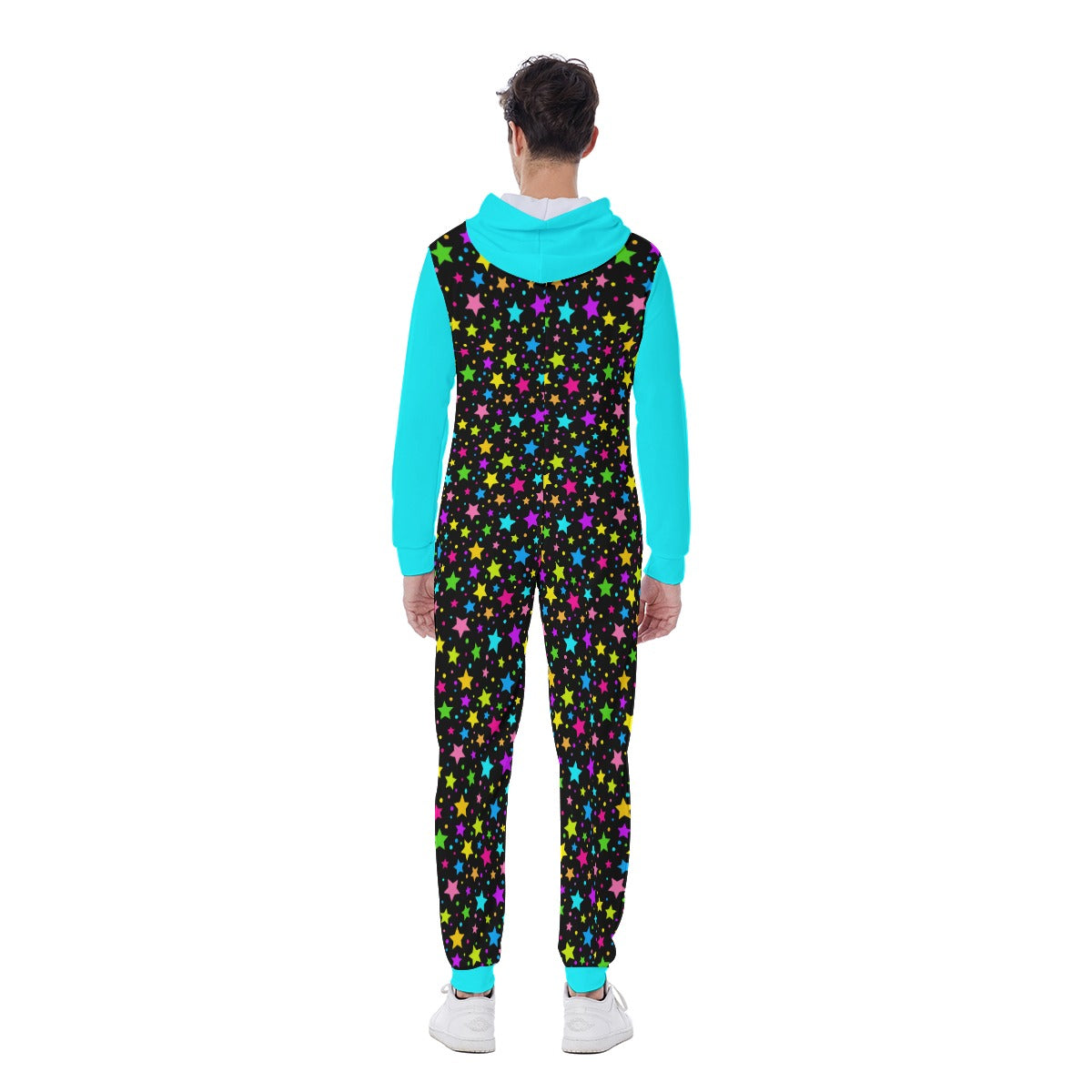 Neon Stars Hooded Sleeper