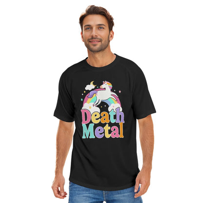 Death Metal Unicorn Graphic Tee