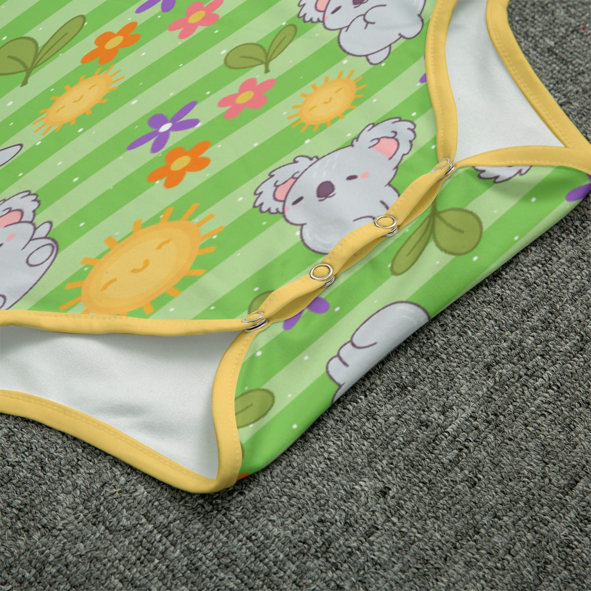 Kozy Koala Stripes Adult Unisex CuddleSuit