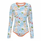 Chirpy Skies Long Sleeve CuddleSuit