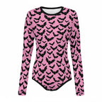 Pastel Batty Long Sleeve Bodysuit