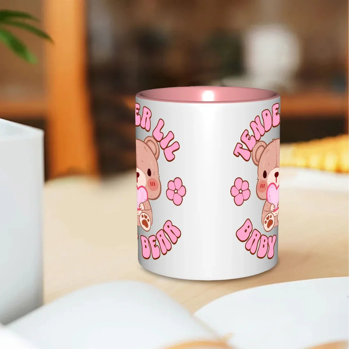 Tender Lil Bear 11oz Coffee Mug - Puppy's Aesthetics