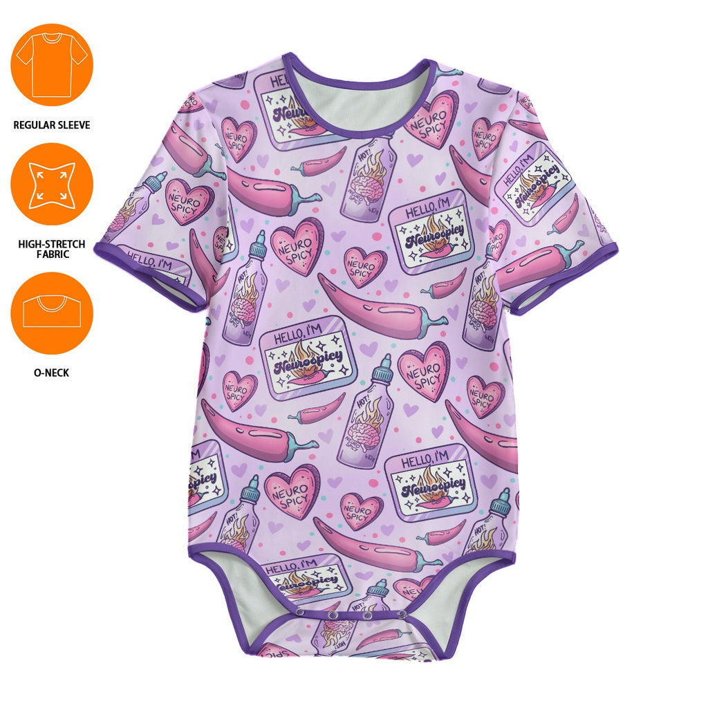 NeuroSpicy Blush Pepper Adult Unisex CuddleSuit