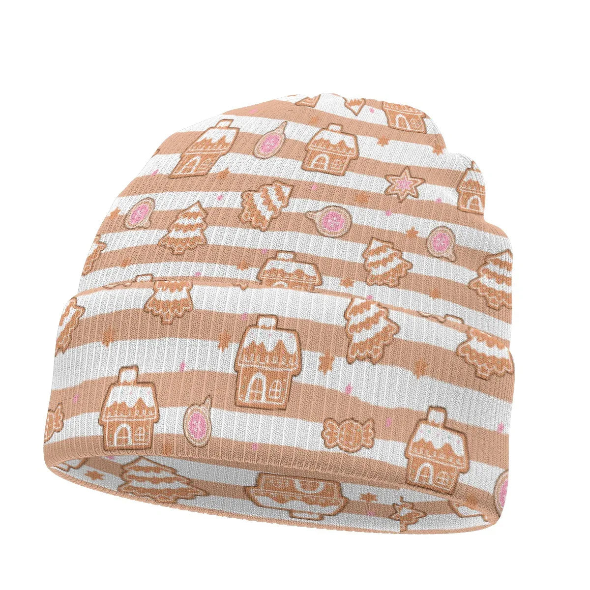 Gingerbread Cutie Cozy Beanie - Puppy's Aesthetics