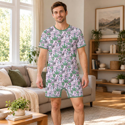 Cute Cannabis Play Snap Romper