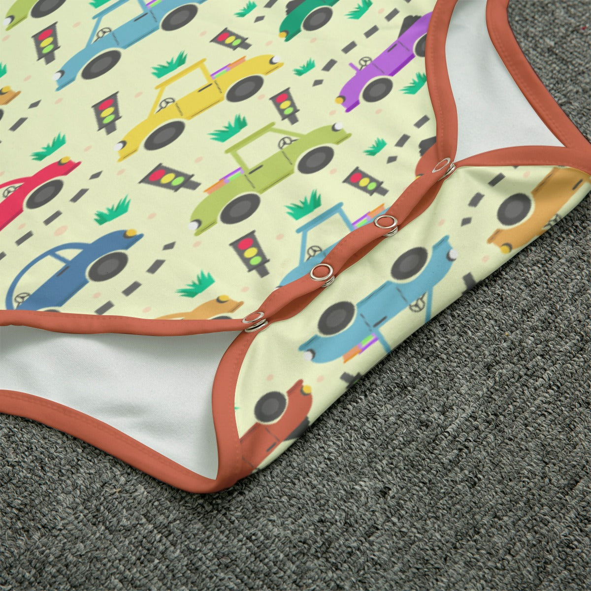 Little Road Trip Short Sleeve CuddleSuit