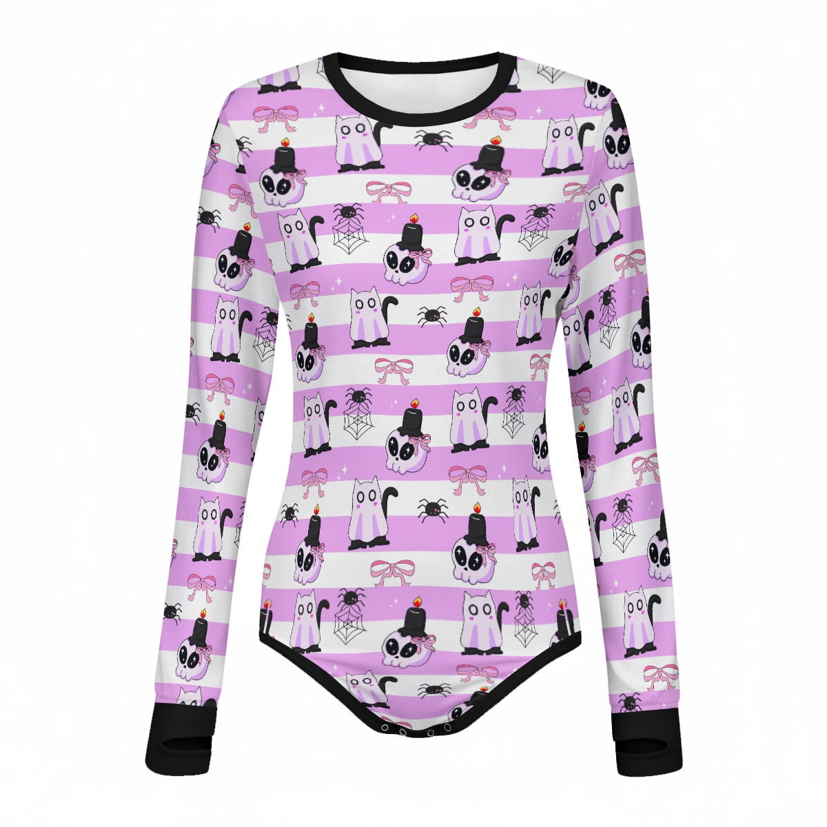 Spooky Baby Long Sleeve CuddleSuit