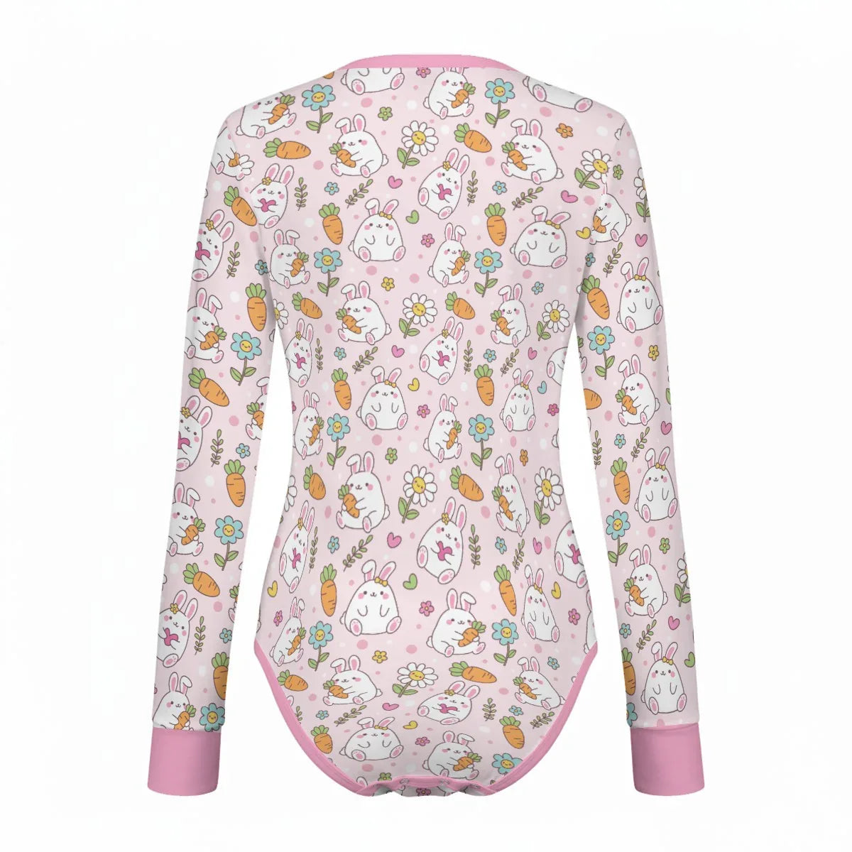 Baby Bunny Long Sleeve CuddleSuit - Puppy's Aesthetics